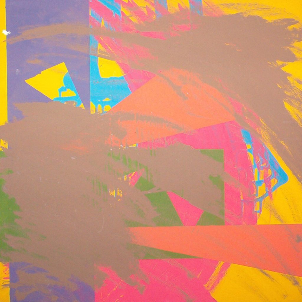 Sin Título (Collage). (2003). Vinilo sobre MDF. 60 cm 60 cm.
