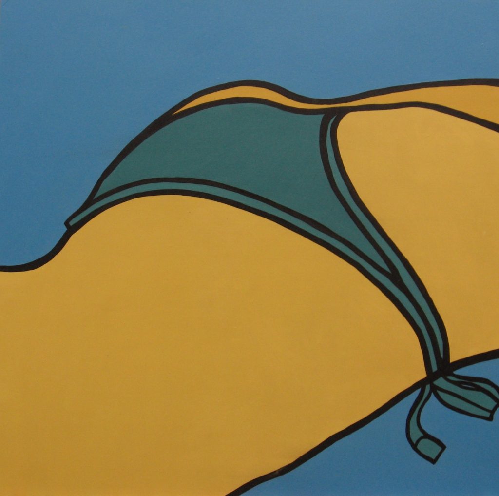 Soho 69. (2006). Vinilo sobre MDF. 70 cm. 70 cm.