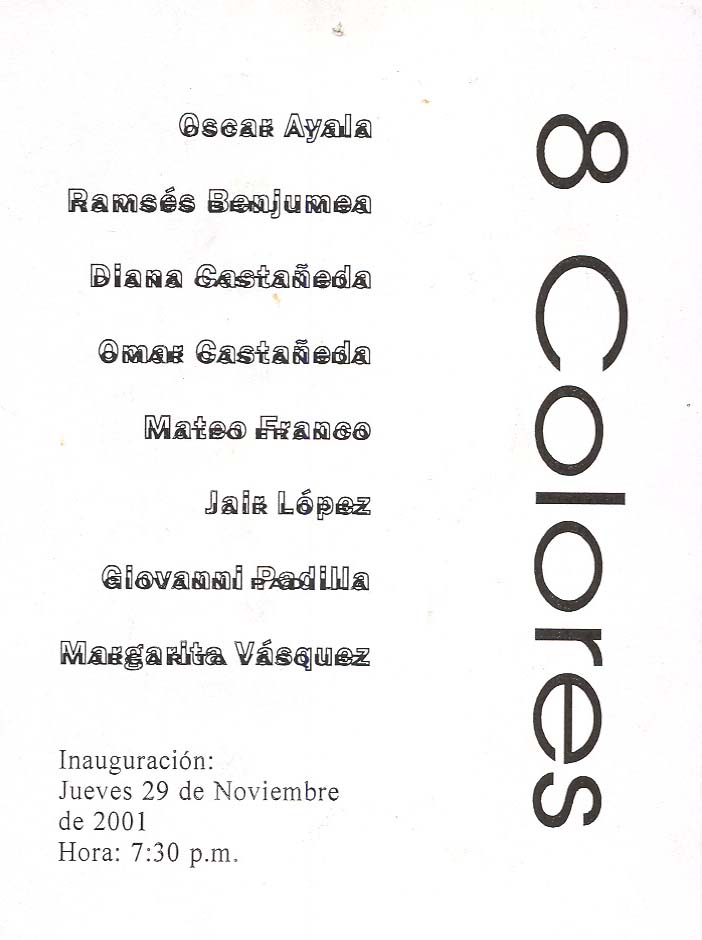 8 Colores.